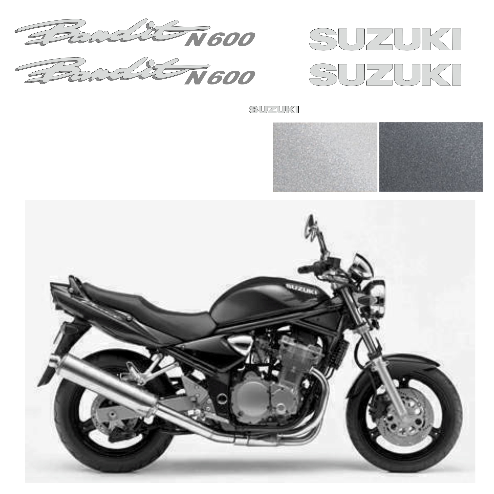 Suzuki GSF 600n Bandit 1995-00 г. чергный