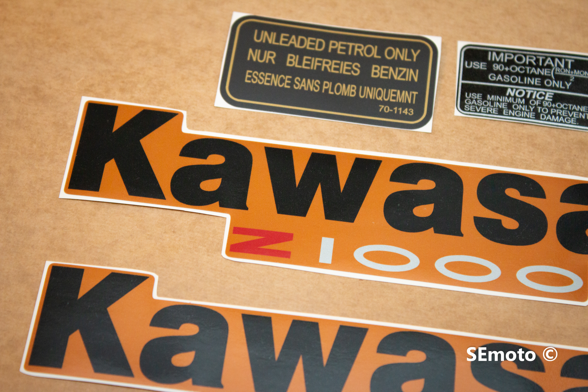 Kawasaki Z 1000 2003 оранжевый - фото3