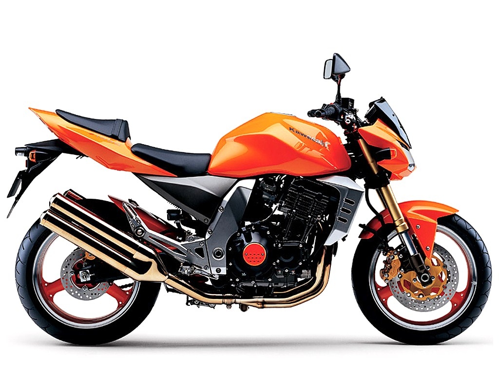 Kawasaki Z 1000 2004-06 оранжевый
