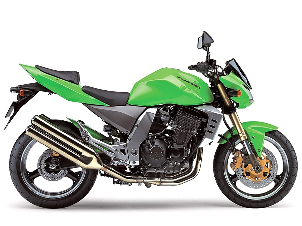 Kawasaki Z 1000 2004-06 зеленый