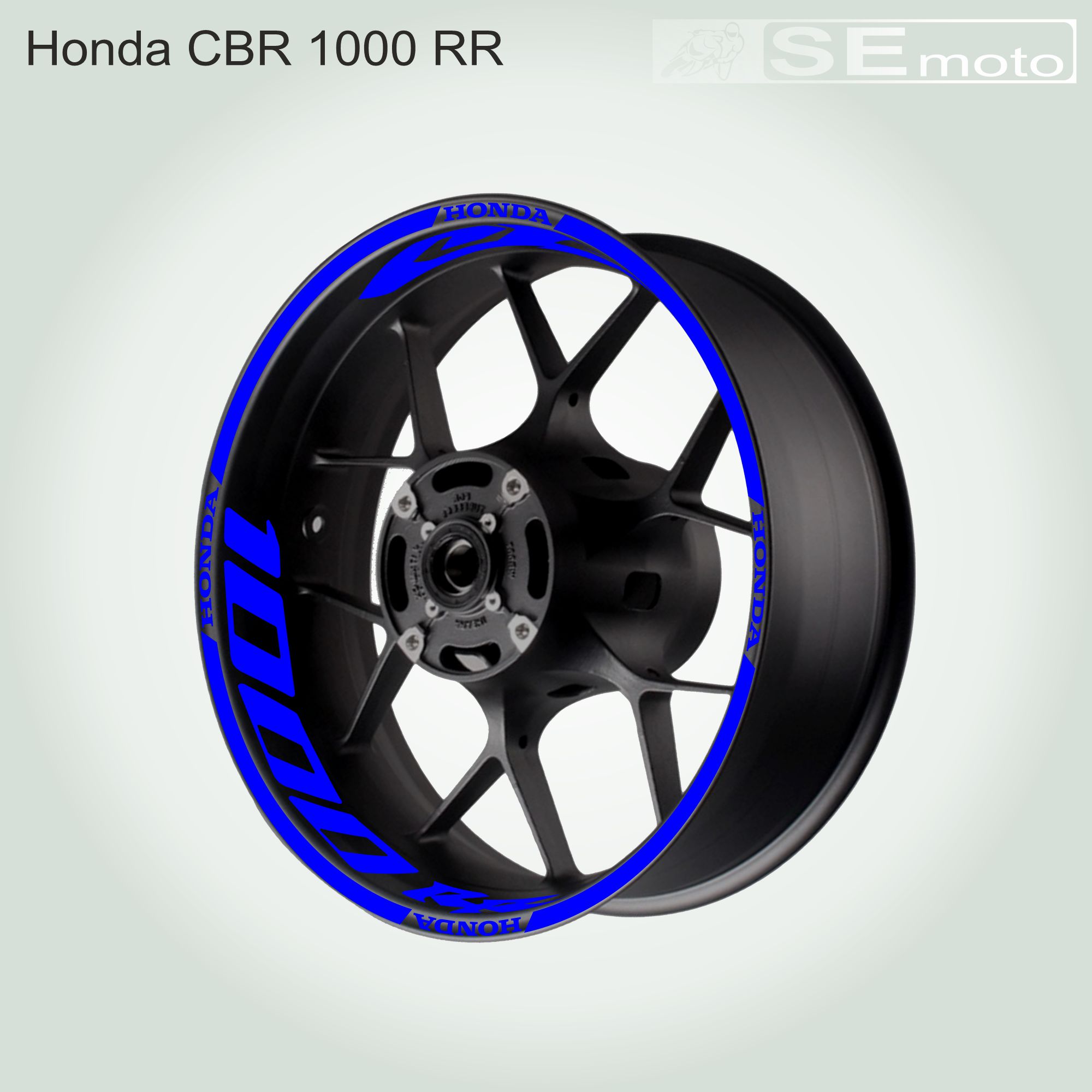 Наклейки на диски Honda CBR 1000 RR WR - фото5