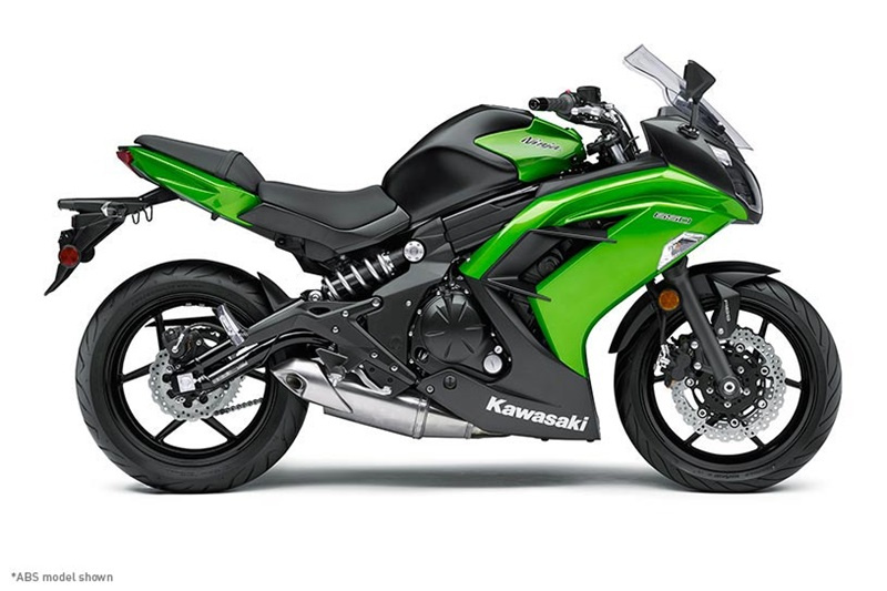 Kawasaki Ninja 650 зеленый - фото