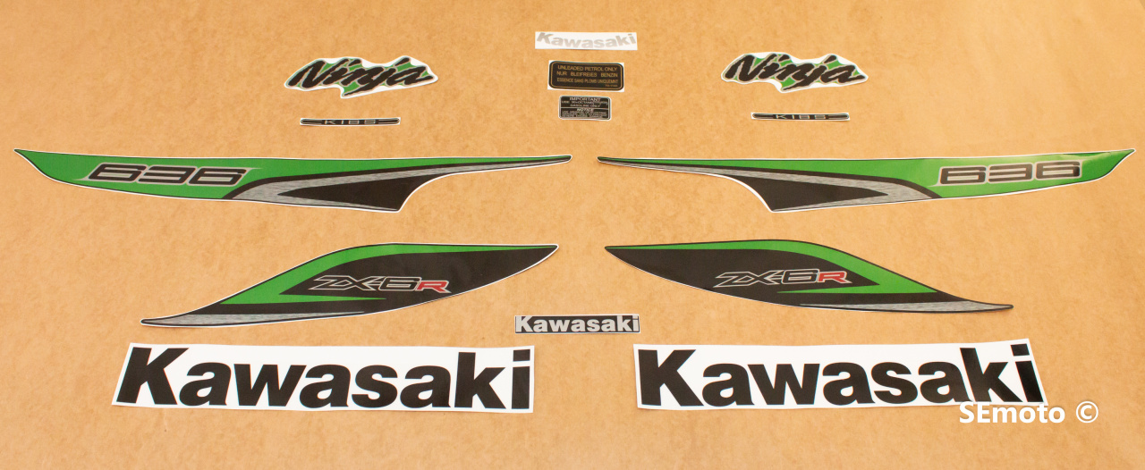 Kawasaki ZX-6R 2013 г. в. зеленый - фото2