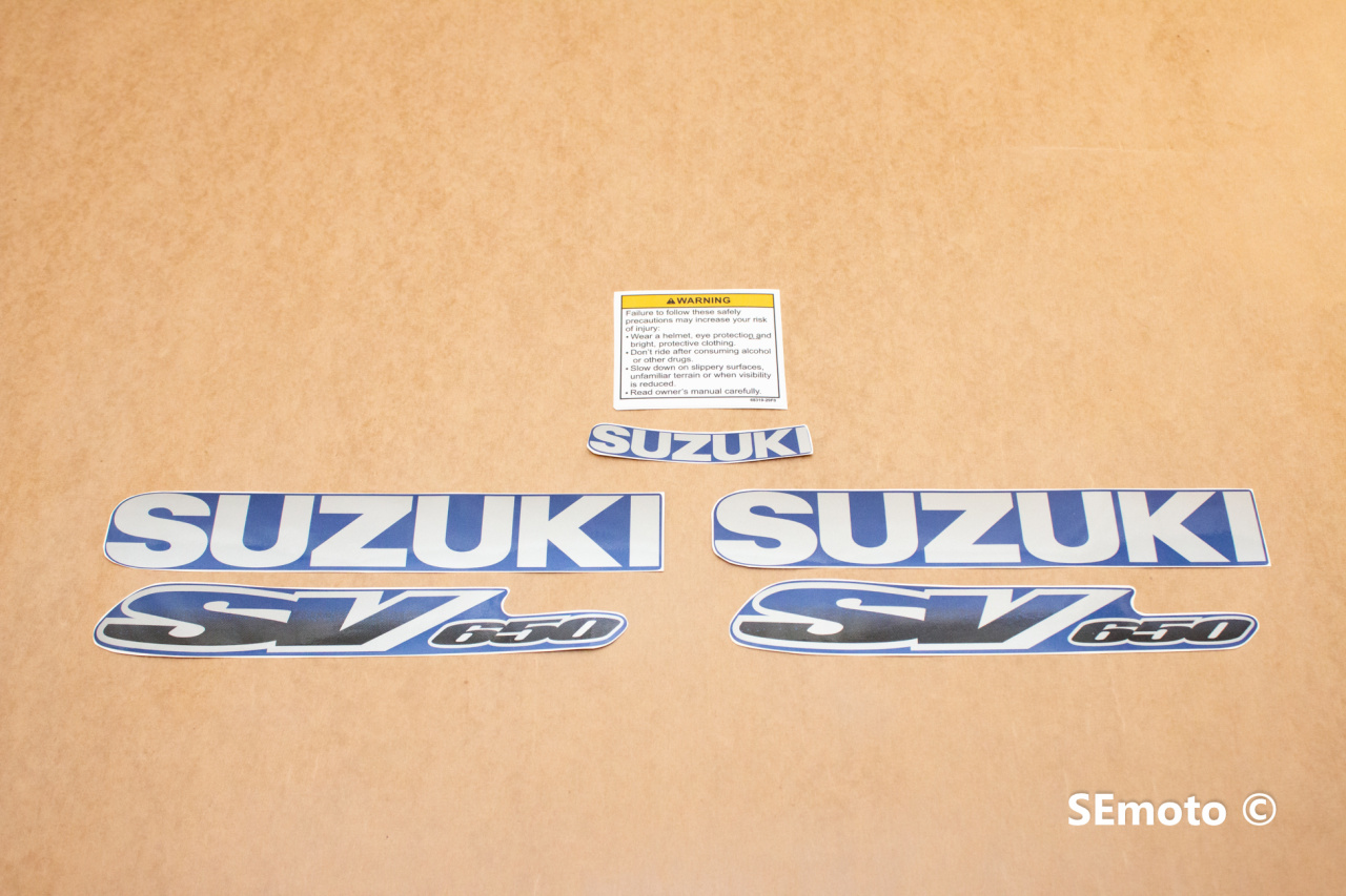 SUZUKI SV 650 1999-02 синий - фото2