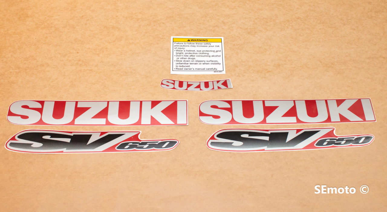SUZUKI SV 650 2002 красный - фото2