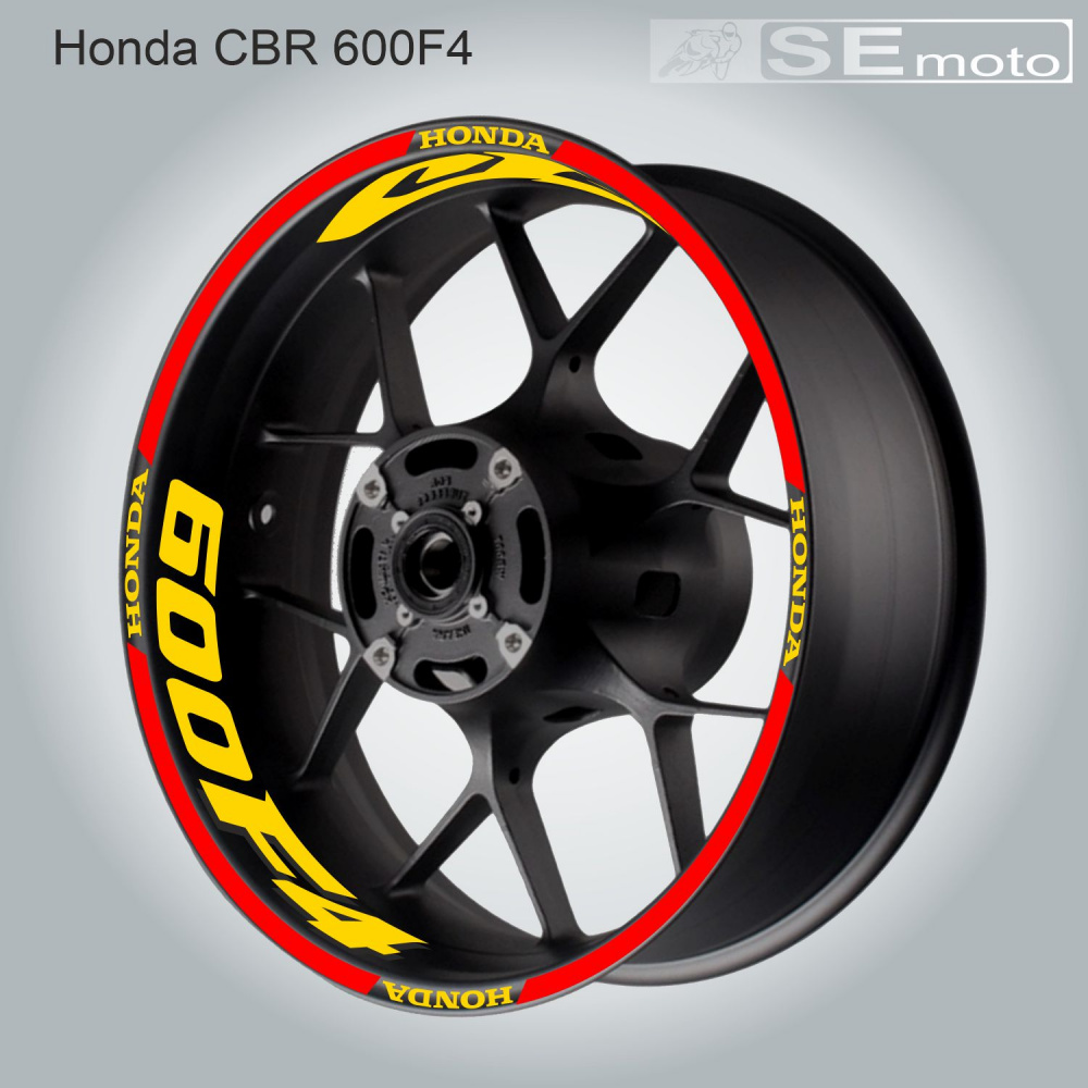 Наклейки на диски Honda CBR F4 - фото2