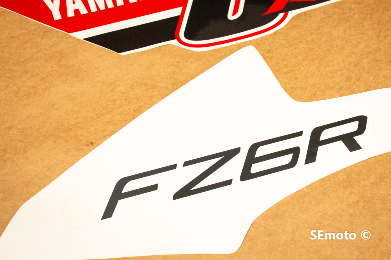 Yamaha FZ6R 2014 бело-черно-красный - фото7