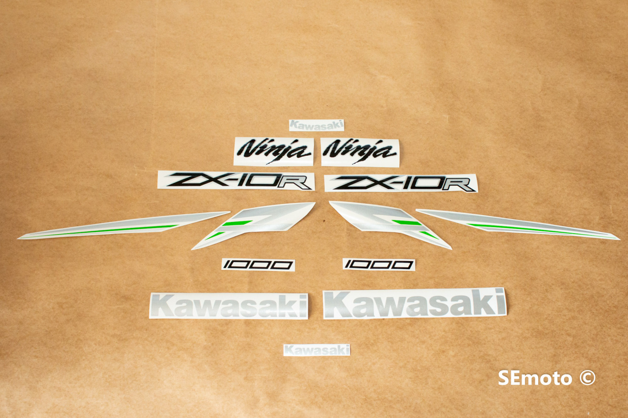 Kawasaki Ninja ZX-10R 2015 зеленый - фото2