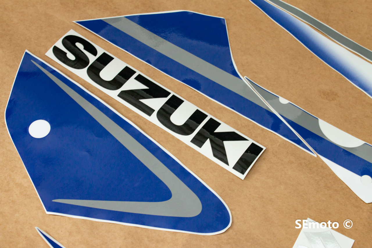 Suzuki GS 500 F сине-белый - фото5