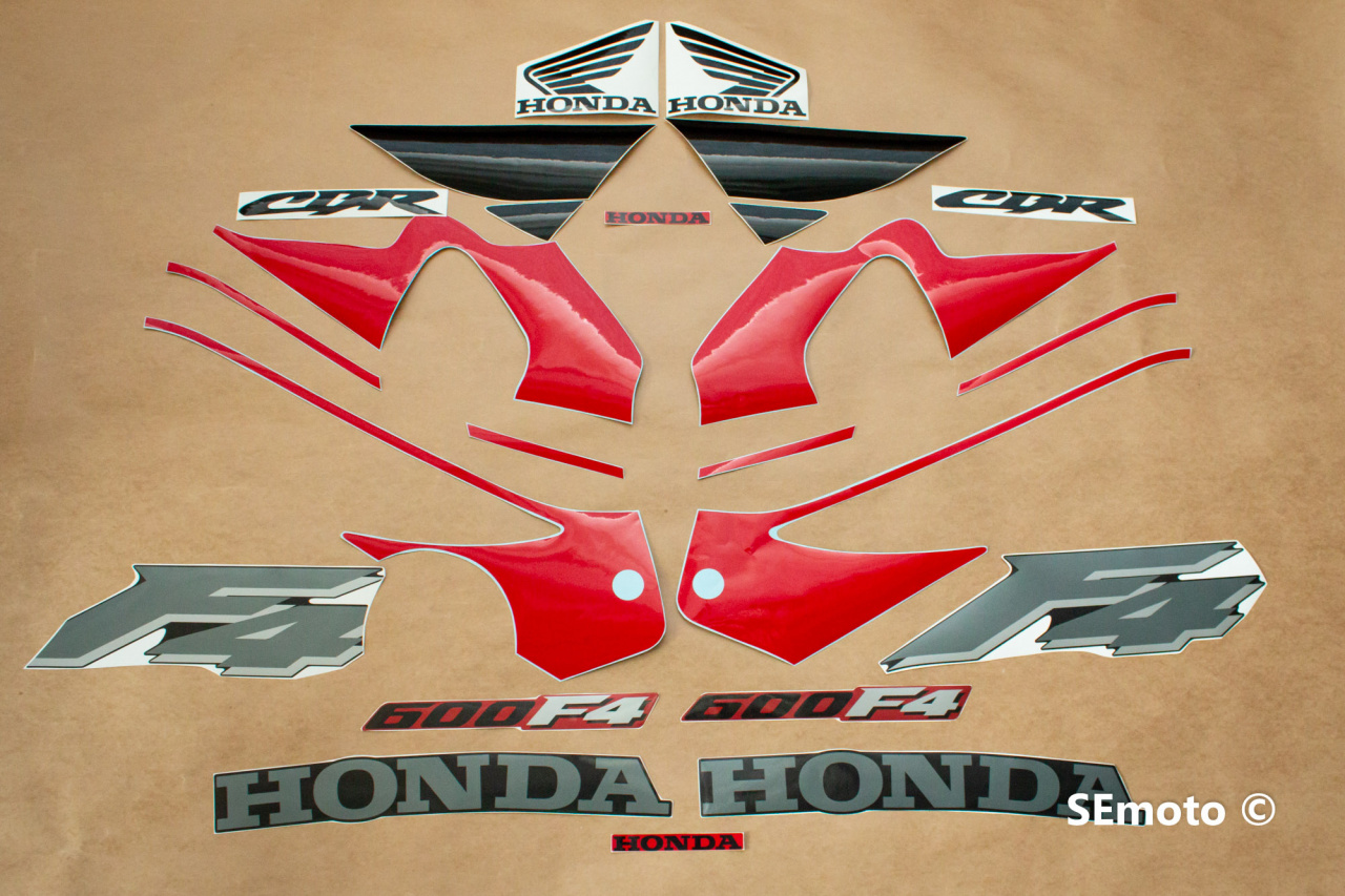 Honda CBR 600 F4 1999 г. в. красно-черный - фото2