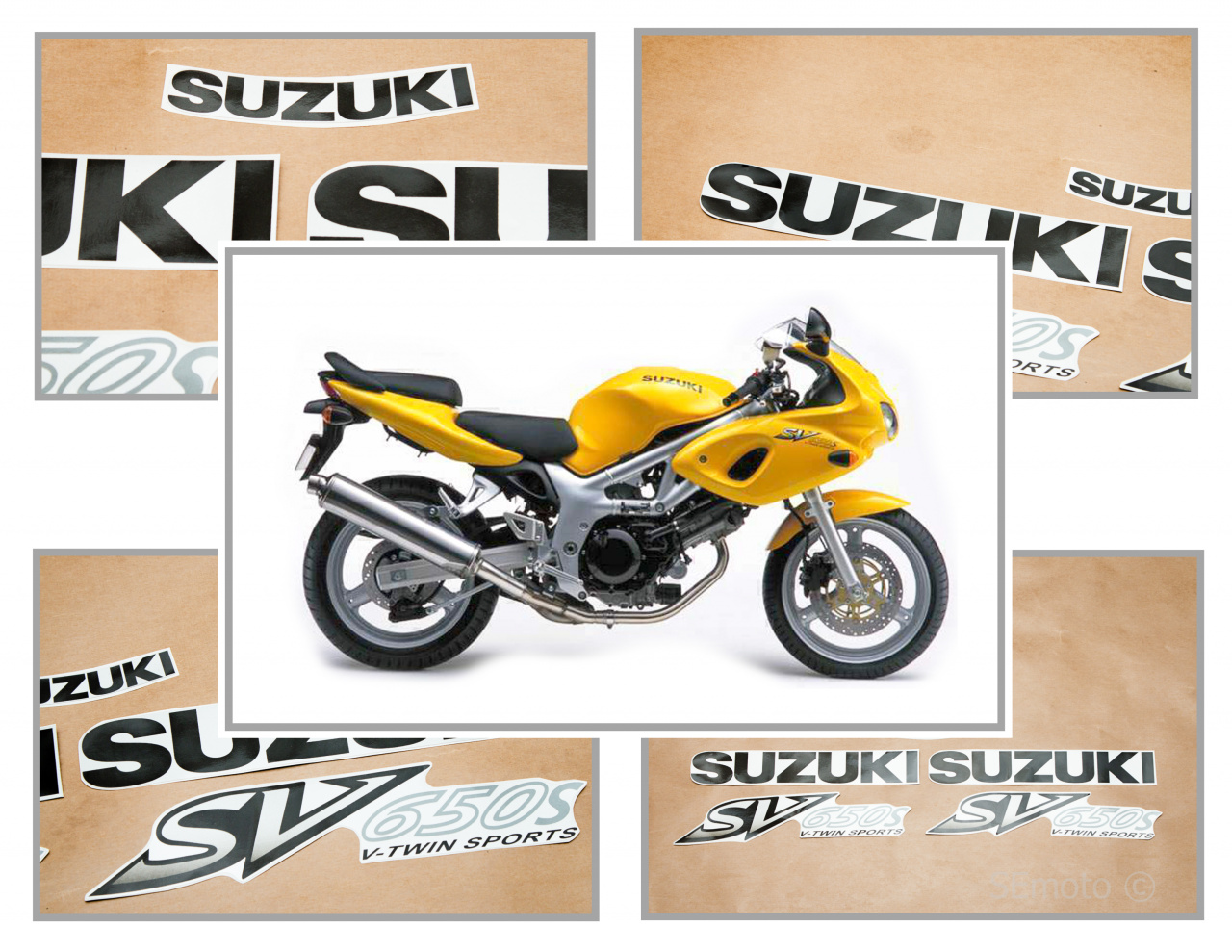 SUZUKI SV 650 S 2001 желтый