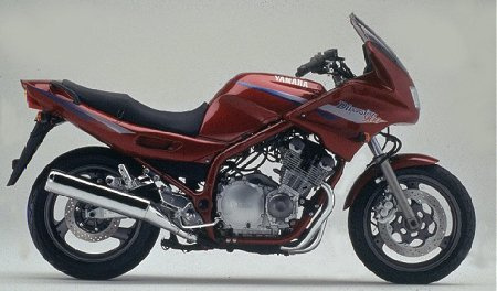 Yamaha XJ 900S Diversion 1995-97 red