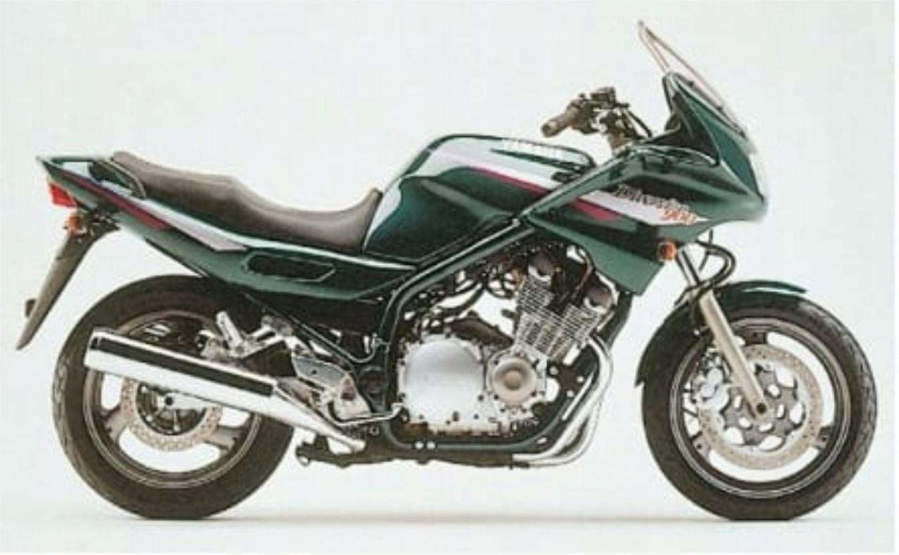 Yamaha XJ 900S Diversion 1995-97 dark-grenn
