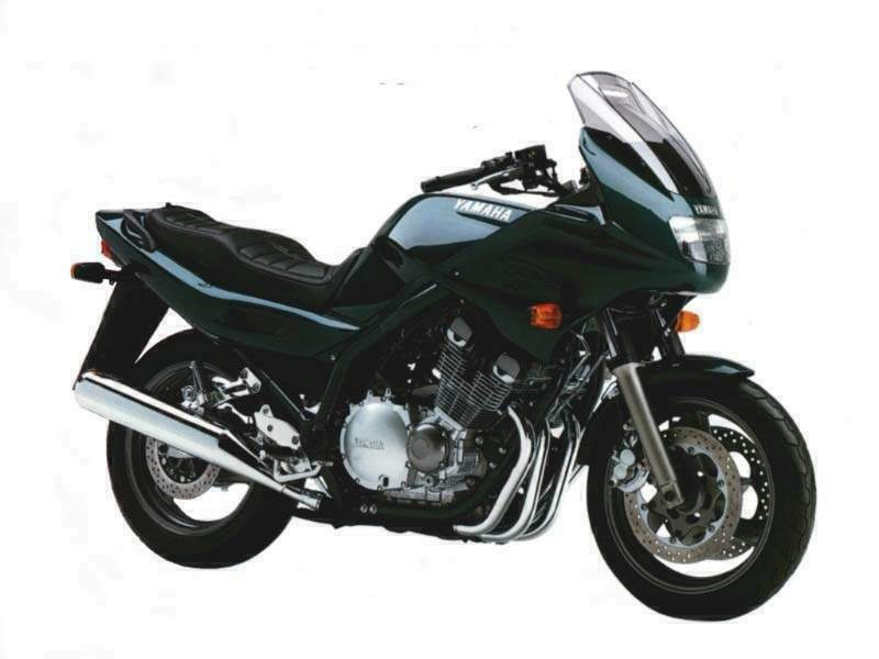 Yamaha XJ 900S Diversion 1998-03 dark-green - фото