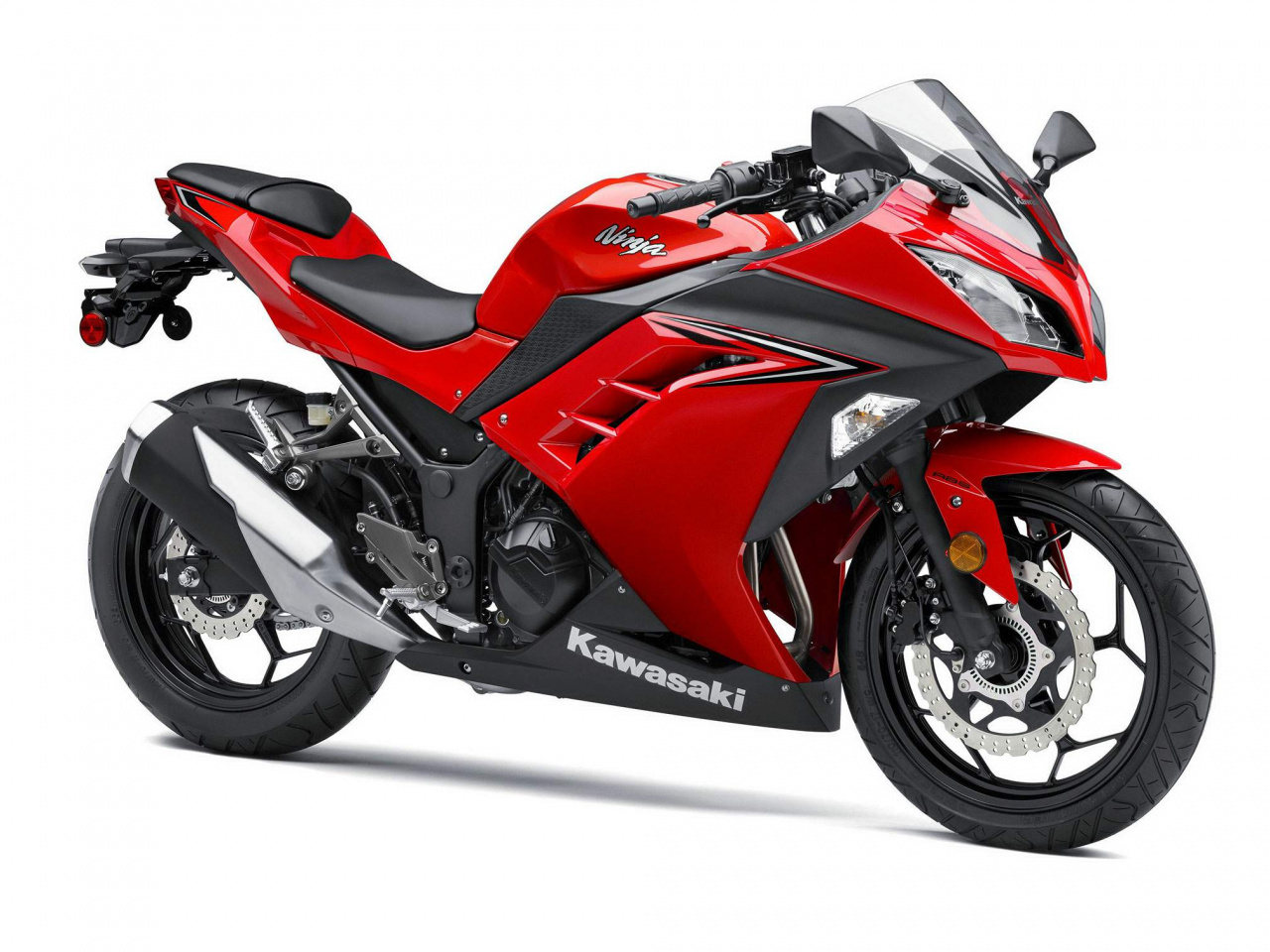 Kawasaki Ninja 300 red 2016