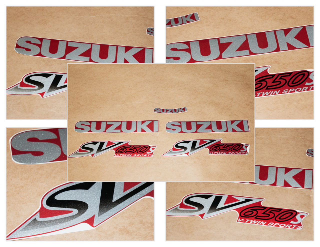 SUZUKI SV 650 S 1999 красный - фото