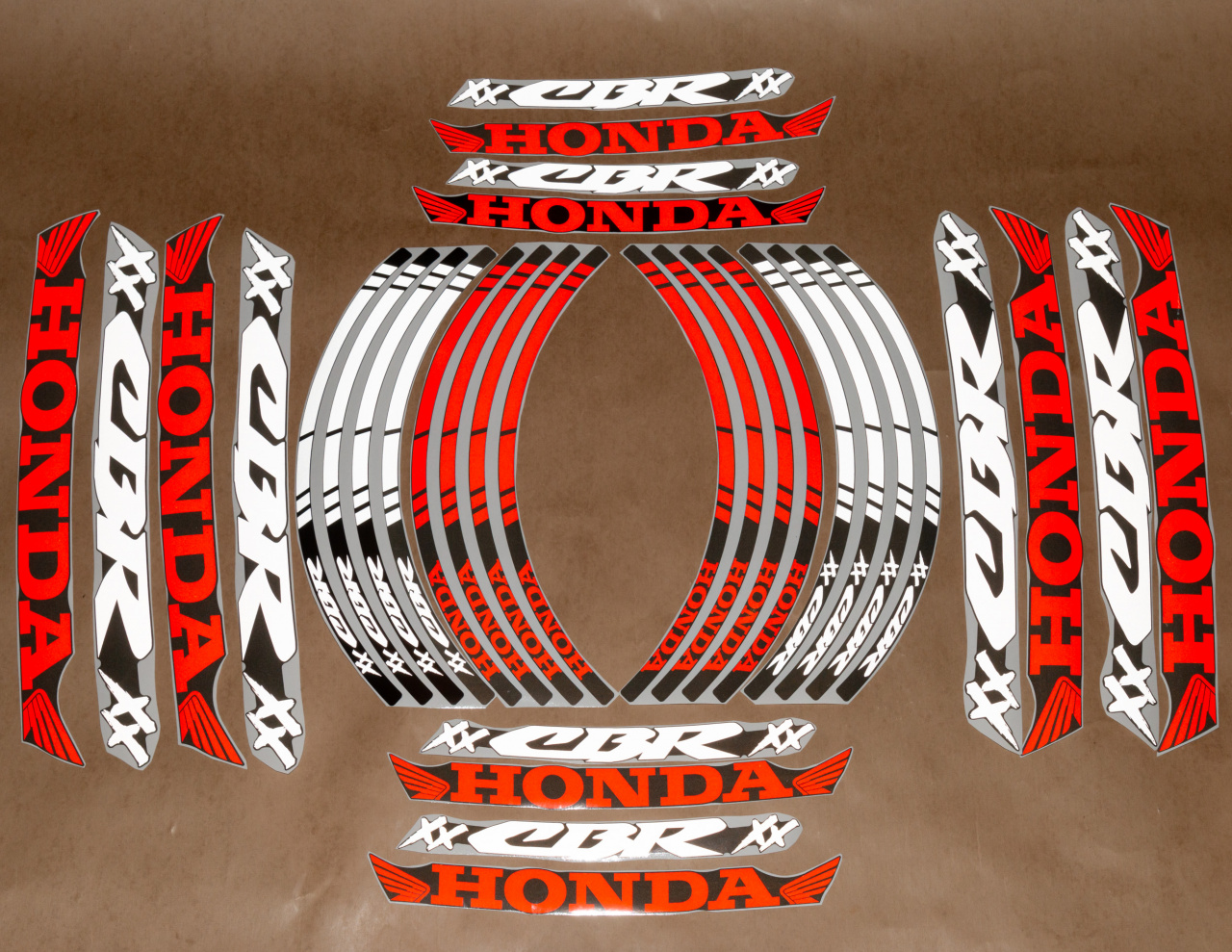 Наклейки на диски Honda CBR - фото2
