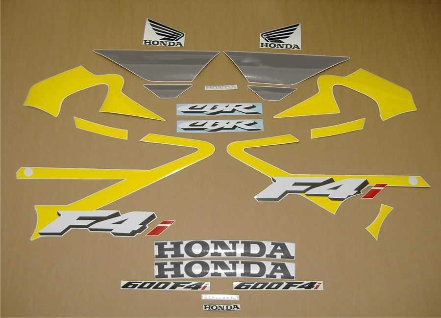 Honda CBR 600 F4i 2006 г. в. желто-серый- фото2