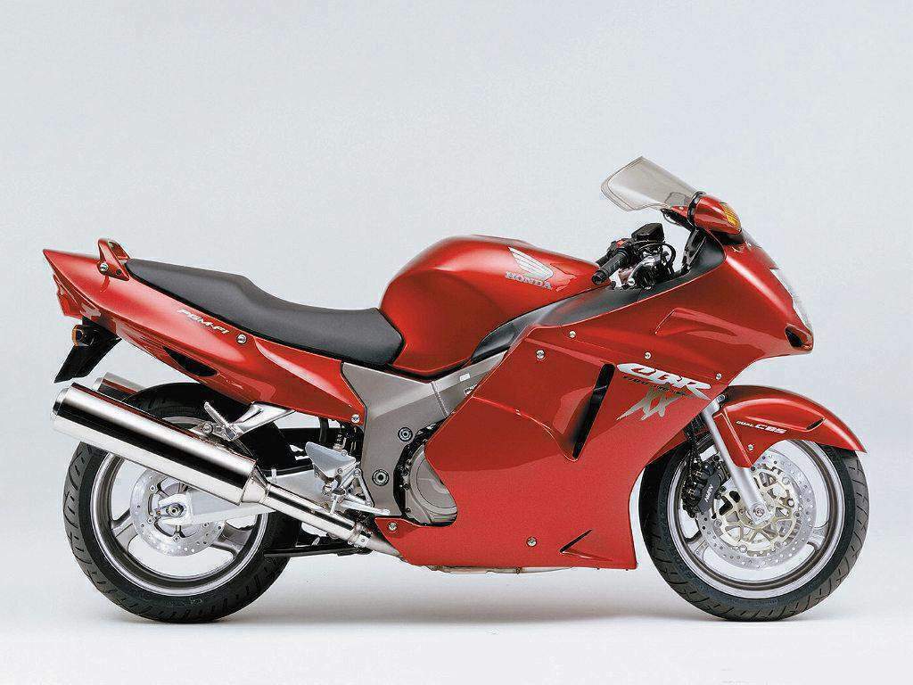 Honda CBR 1100XX 2001 г. в. красный