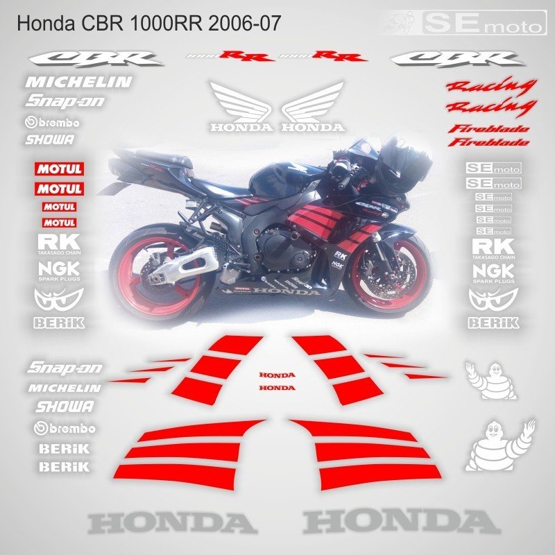 Honda CBR 1000RR 2006-07 г. в. - фото