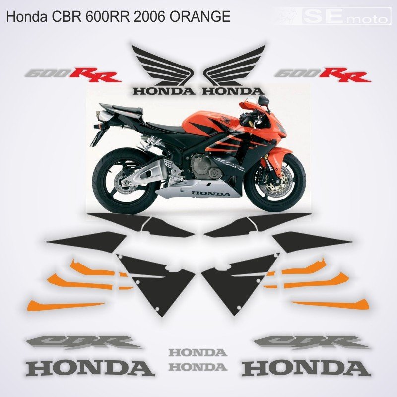 Honda CBR 600RR 2006 г. в.оранжевй