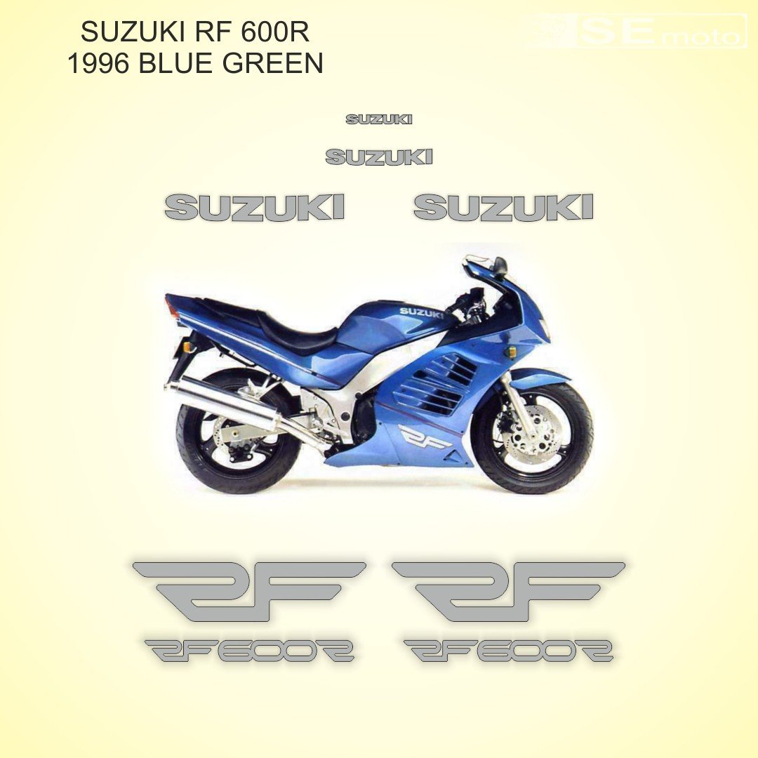 SUZUKI RF 600R BLUE - фото