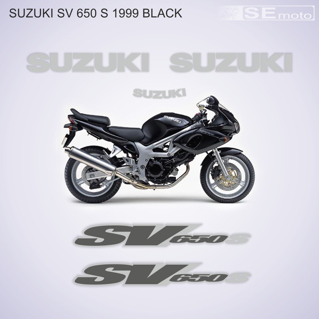 SUZUKI SV 650 S 1999 черный - фото