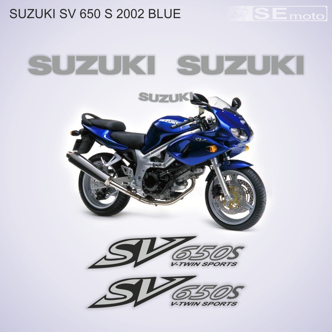 SUZUKI SV 650 S 2002 синий