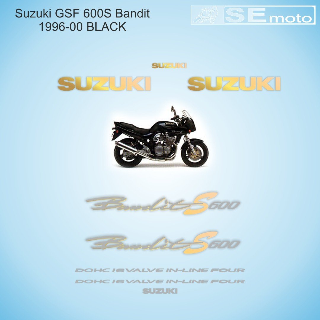 Suzuki GSF 600S Bandit 1996-99 г. черный