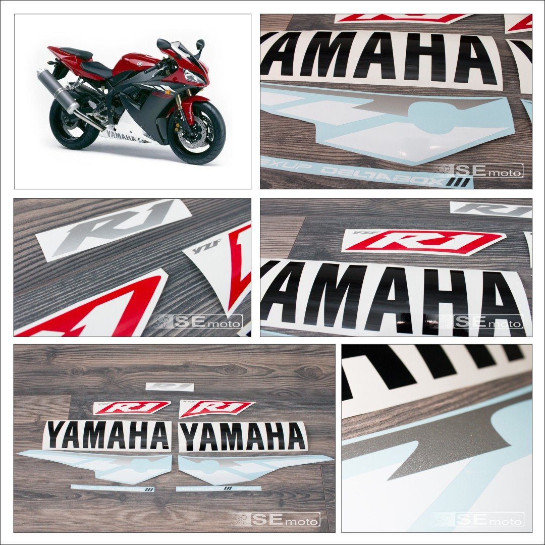 Yamaha YZF-R1 2003 красный