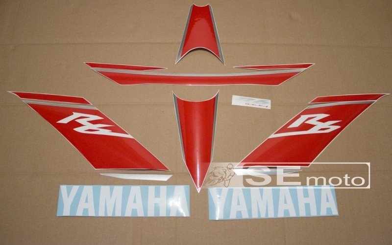 Yamaha YZF-R6 2008 бело-красный- фото3