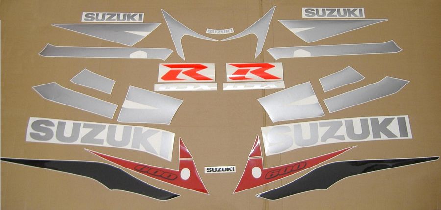 Suzuki GSX-R 600 2003 черно-серый - фото2