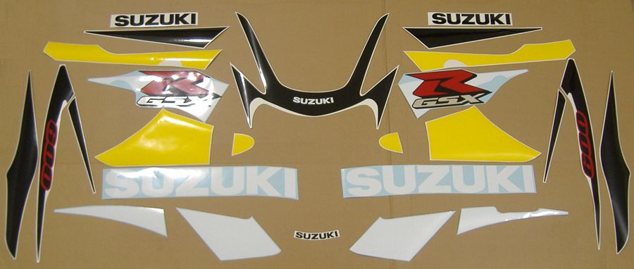 Suzuki GSX-R 600 2002 желтый- фото2