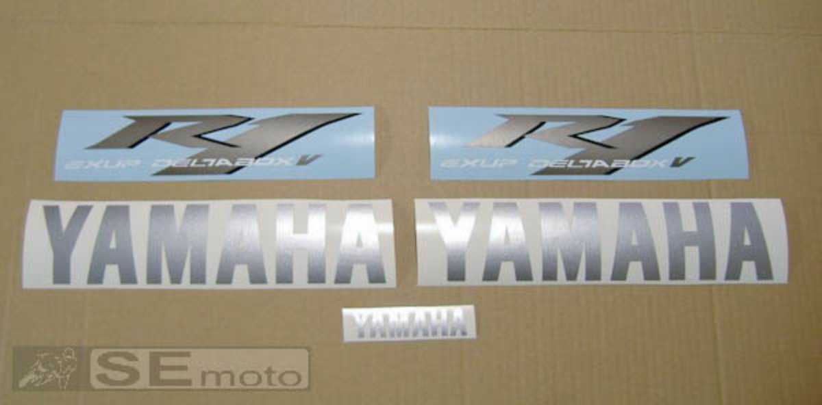 Yamaha YZF-R1 2004 серо-синий