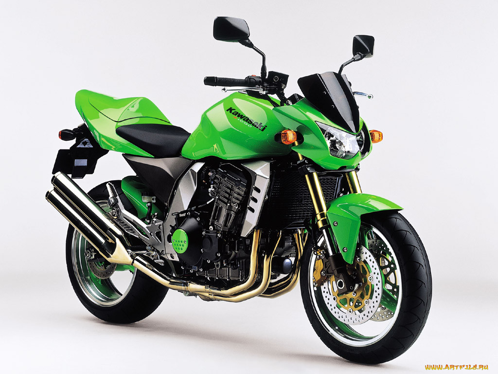 Kawasaki Z 1000 2003 зеленый - фото