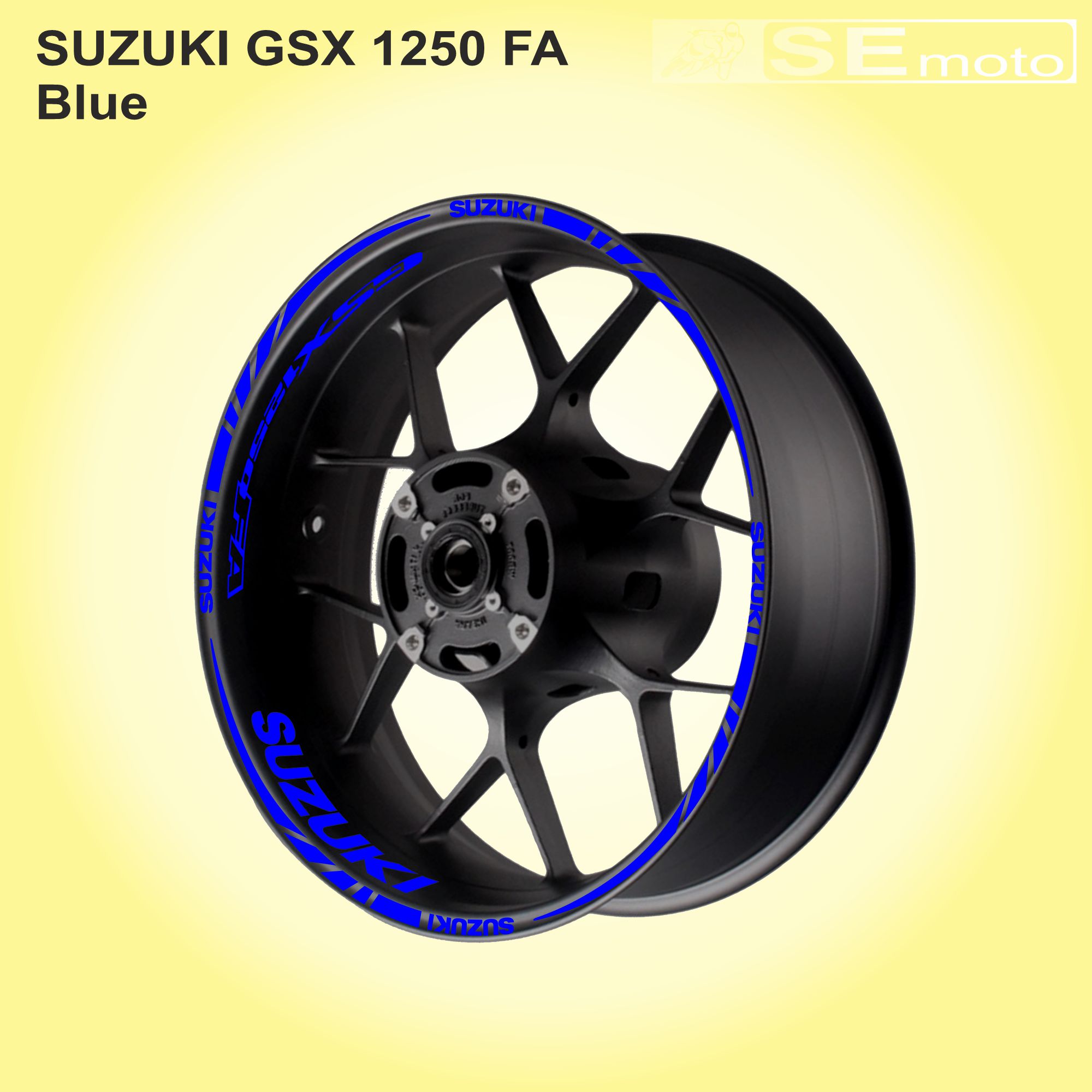 Наклейки на диски Suzuki GSX 1250 FA 002- фото3