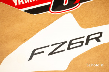 Yamaha FZ6R 2014 бело-черно-красный- фото7
