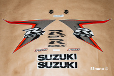 Suzuki GSX-R 750 2008 оранжевый - фото