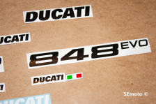 Ducati 848 evo WHITE- фото4