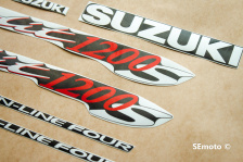 Suzuki Bandit 1200s черный- фото2