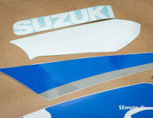 Suzuki GSX-R 600 1999 бело-синий- фото5