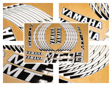 Наклейки на диски Yamaha-MT-09- фото