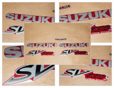 SUZUKI SV 650 S 1999 красный- фото
