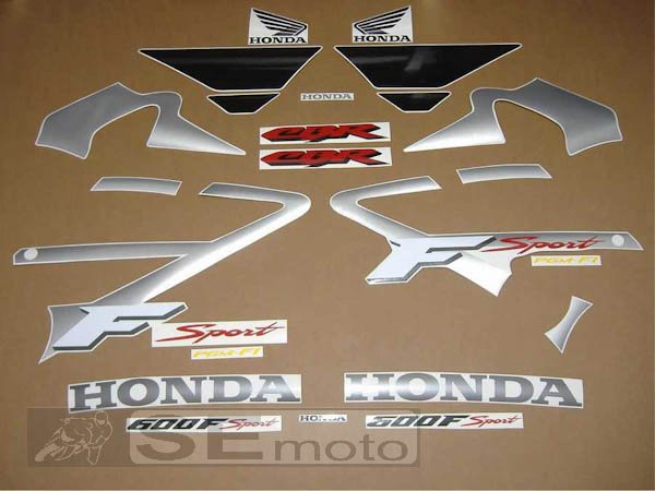 Honda CBR 600 F4 SPORT 2006 г. в. черно-серебро - фото