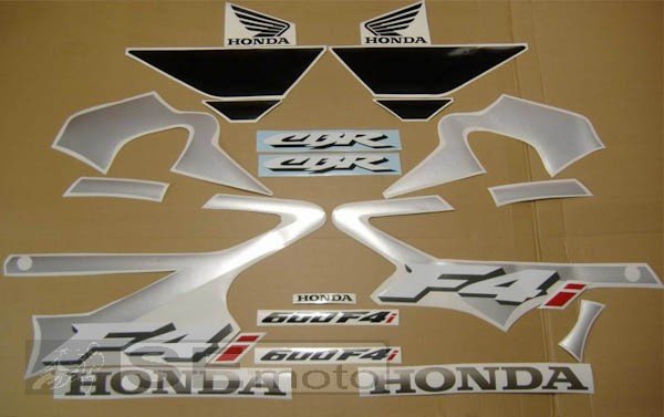 Honda CBR 600 F4i 2002 г. в. серебро-черный - фото2