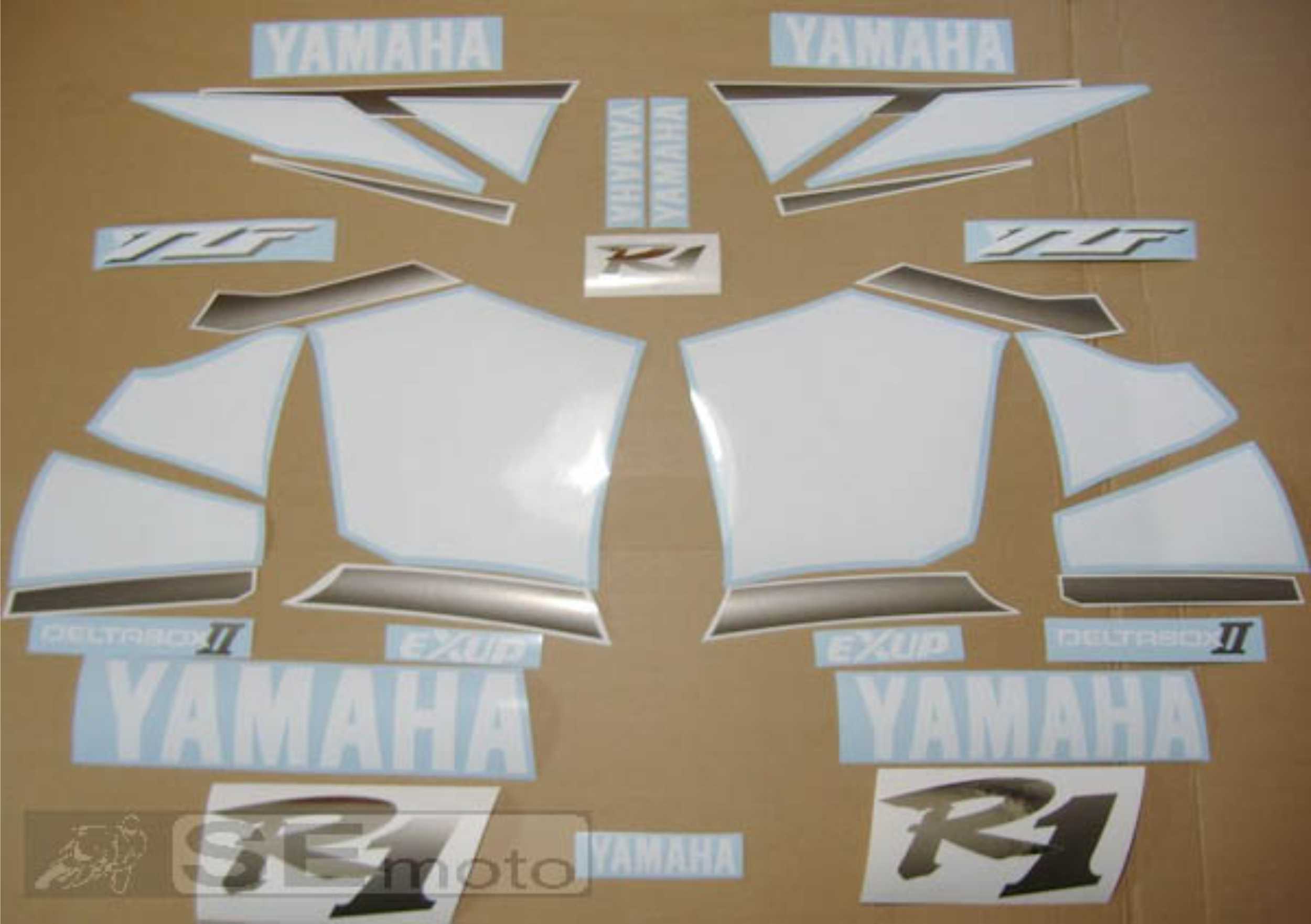 Yamaha YZF-R1 2001 синий - фото