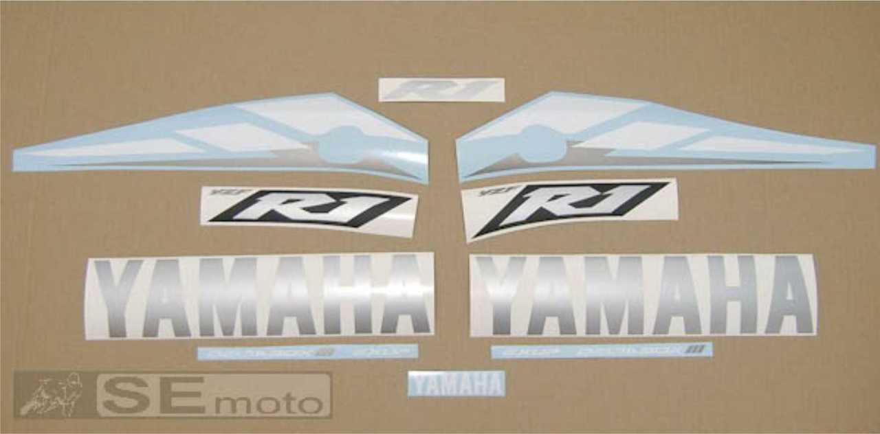 Yamaha YZF-R1 2003 синий - фото