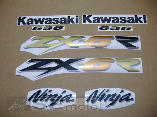 Kawasaki ZX-6R 2003 г. в. серебро