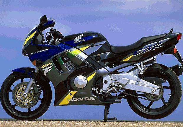 Honda CBR 600 F3 1995 сине-серо-черный