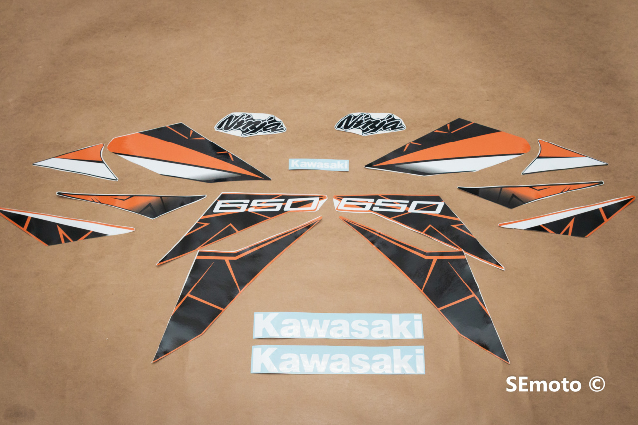 Kawasaki Ninja 650 model 2019 оранжевый - фото2